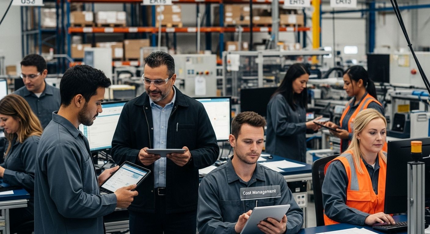 ERP warehouse cost management