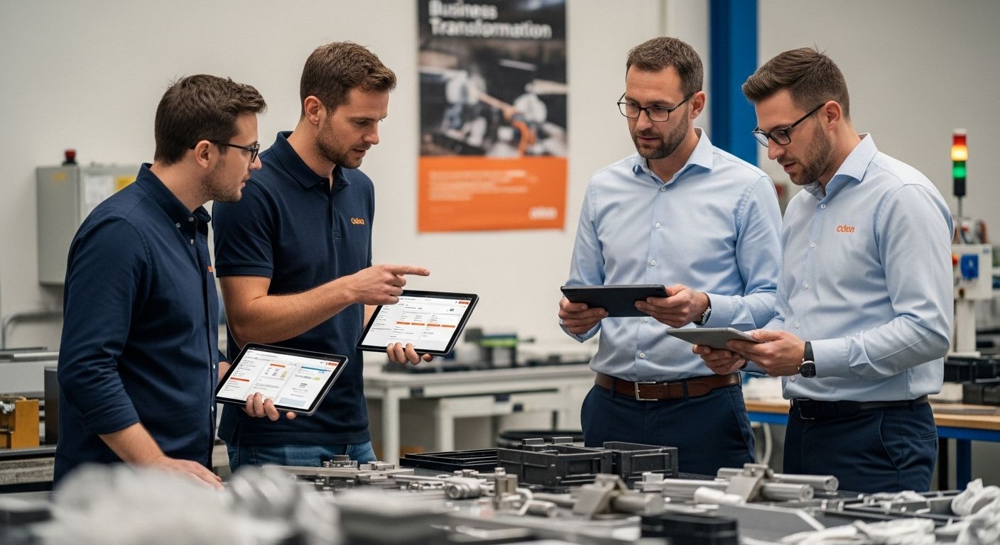 ERP business transformation manufacturing