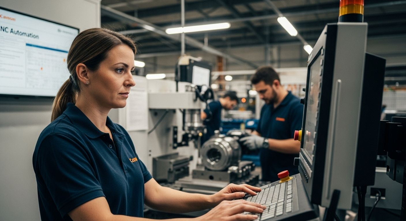CNC automation process