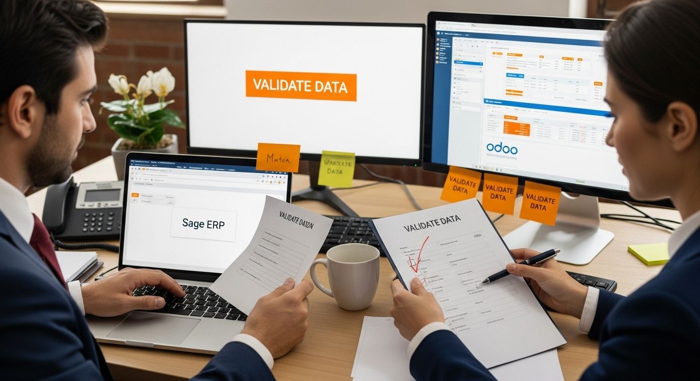 ERP migration validation
