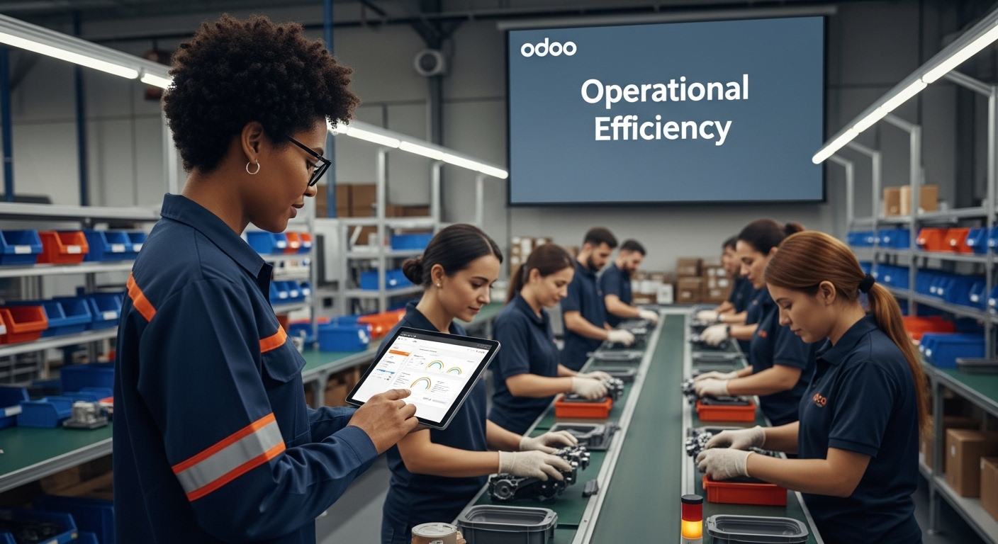 Odoo ERP factory efficiency