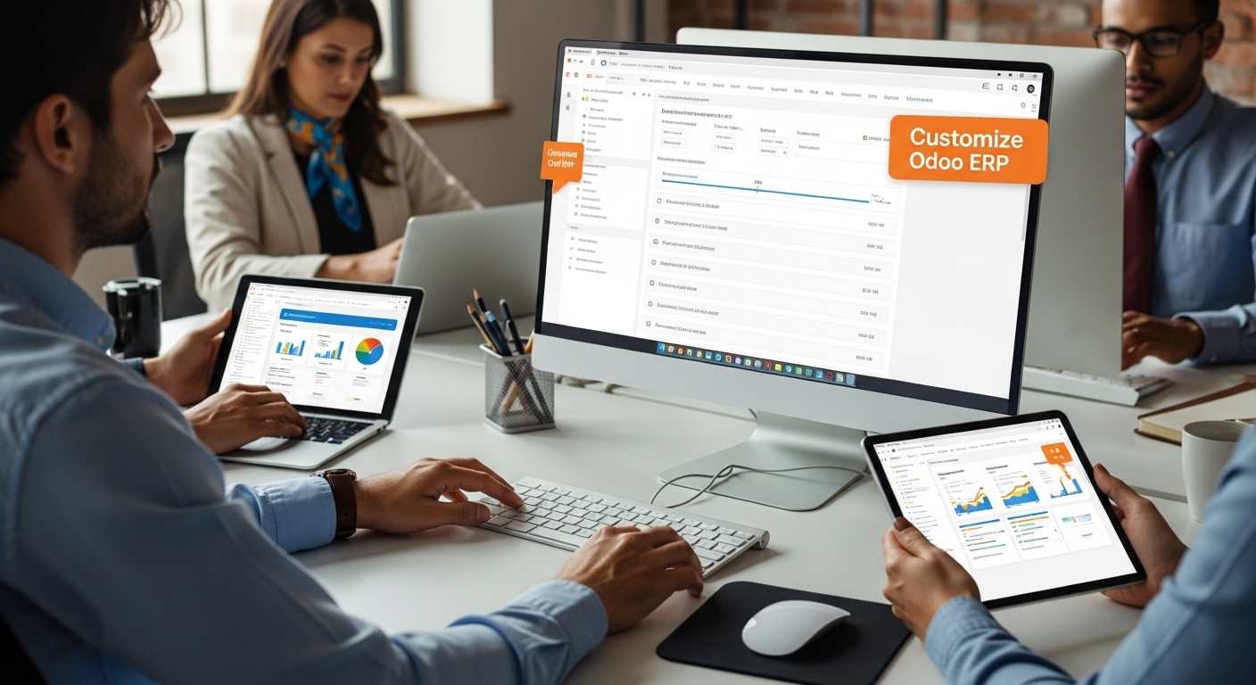 Odoo ERP customization workflow