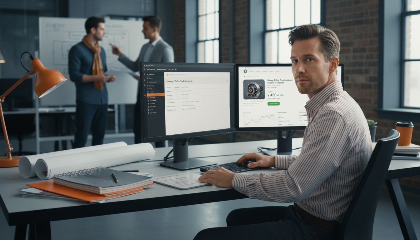 inventory management dashboard auto parts