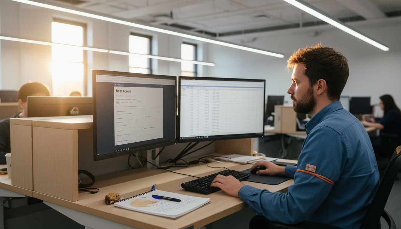 IT staff configuring Odoo ERP settings