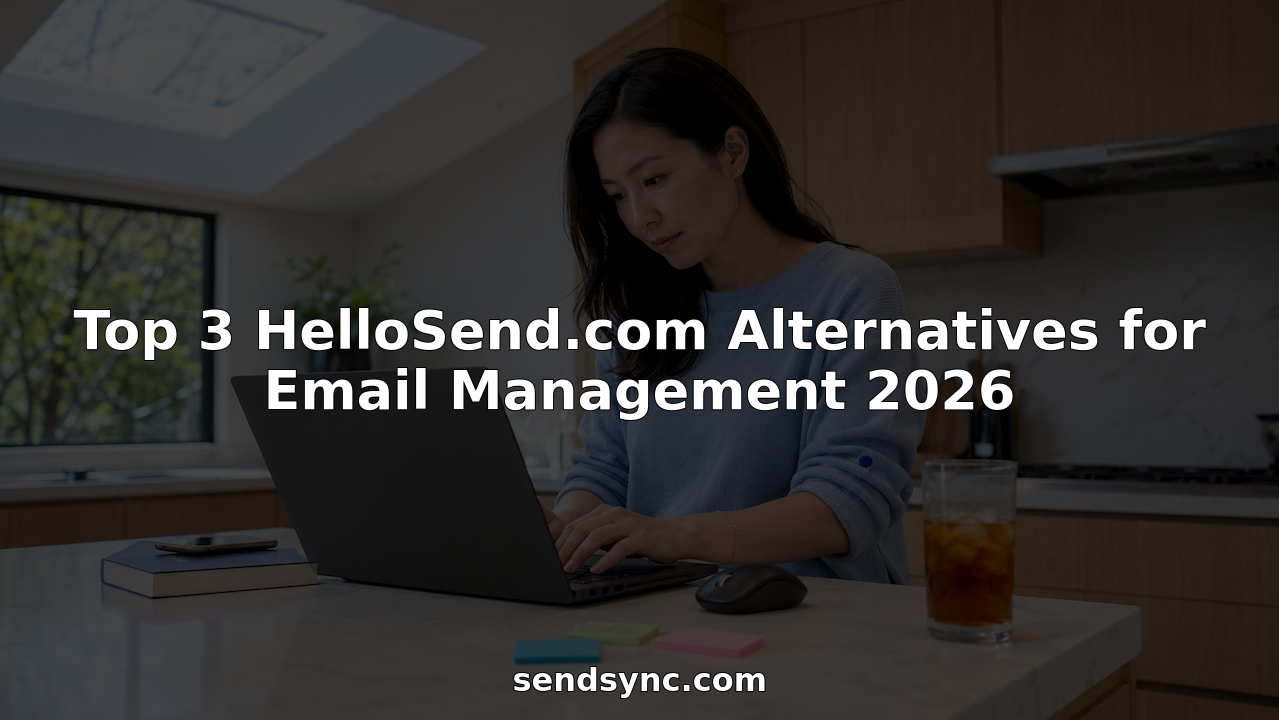 Top 3 HelloSend.com Alternatives for Email Management 2026