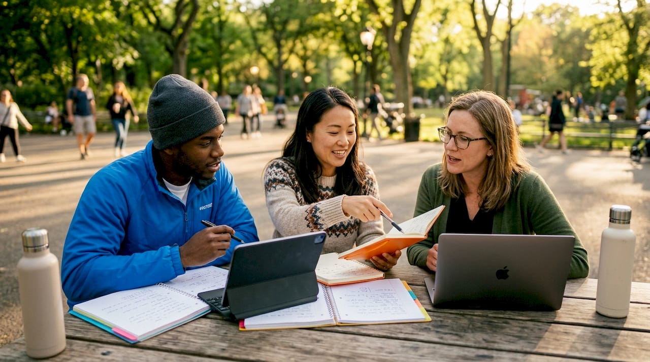 Support team collaborating on shared inbox issues