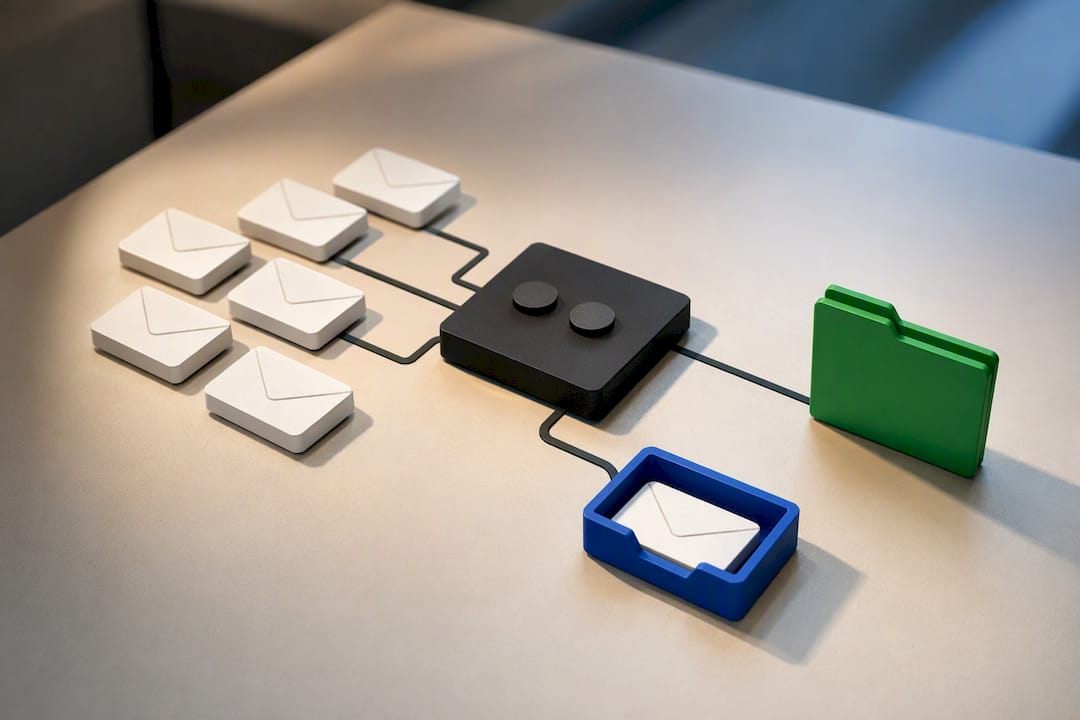 Filtering and manual triage workflow