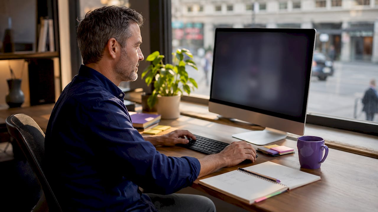 Project manager using onboarding automation software