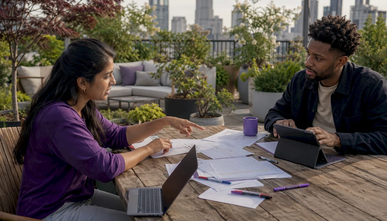 Engineers collaborating on reusable workflows
