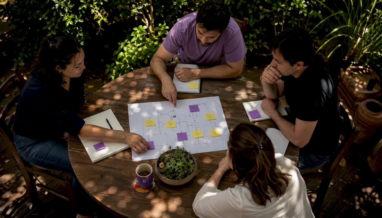 Team collaborating on workflow trigger rules