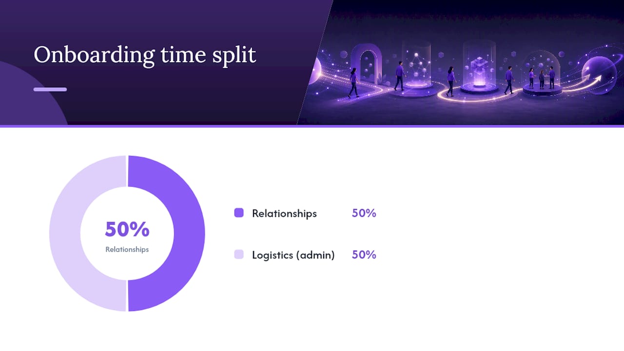 Reducing Onboarding Friction Without Losing the Human Touch — overview diagram