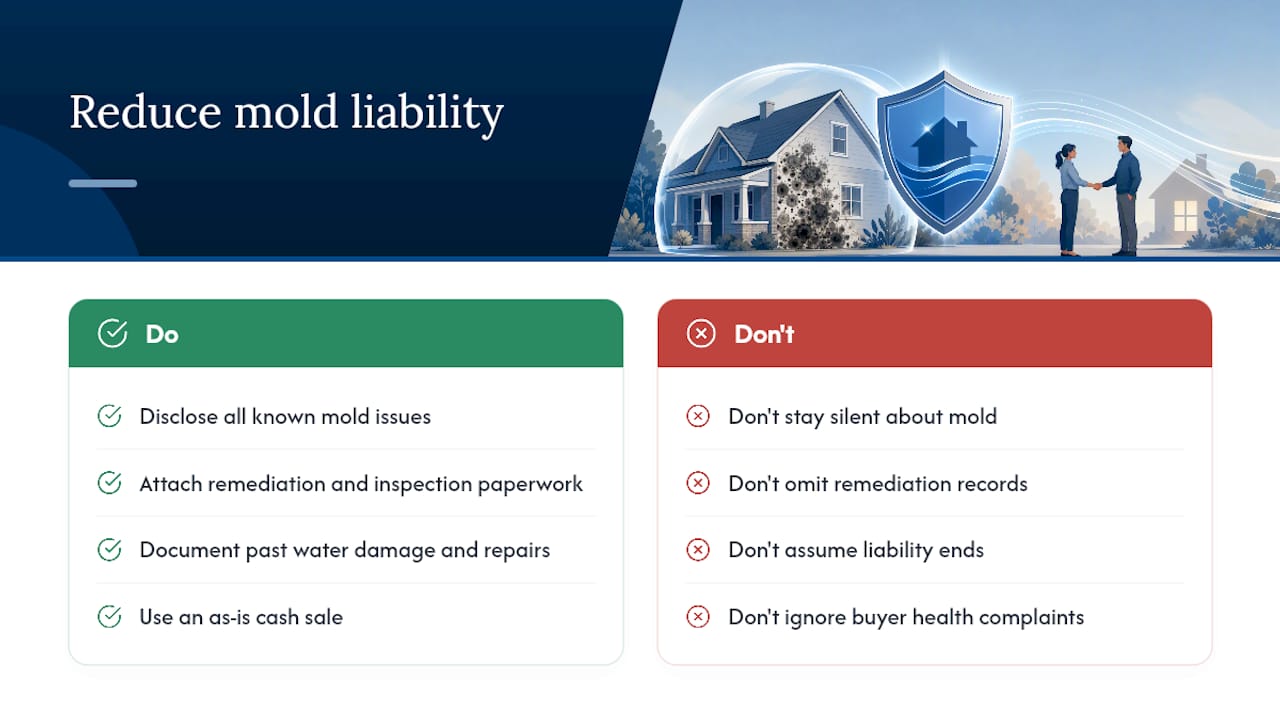 Potential Health Risks and Long-Term Liability to Sellers — overview diagram