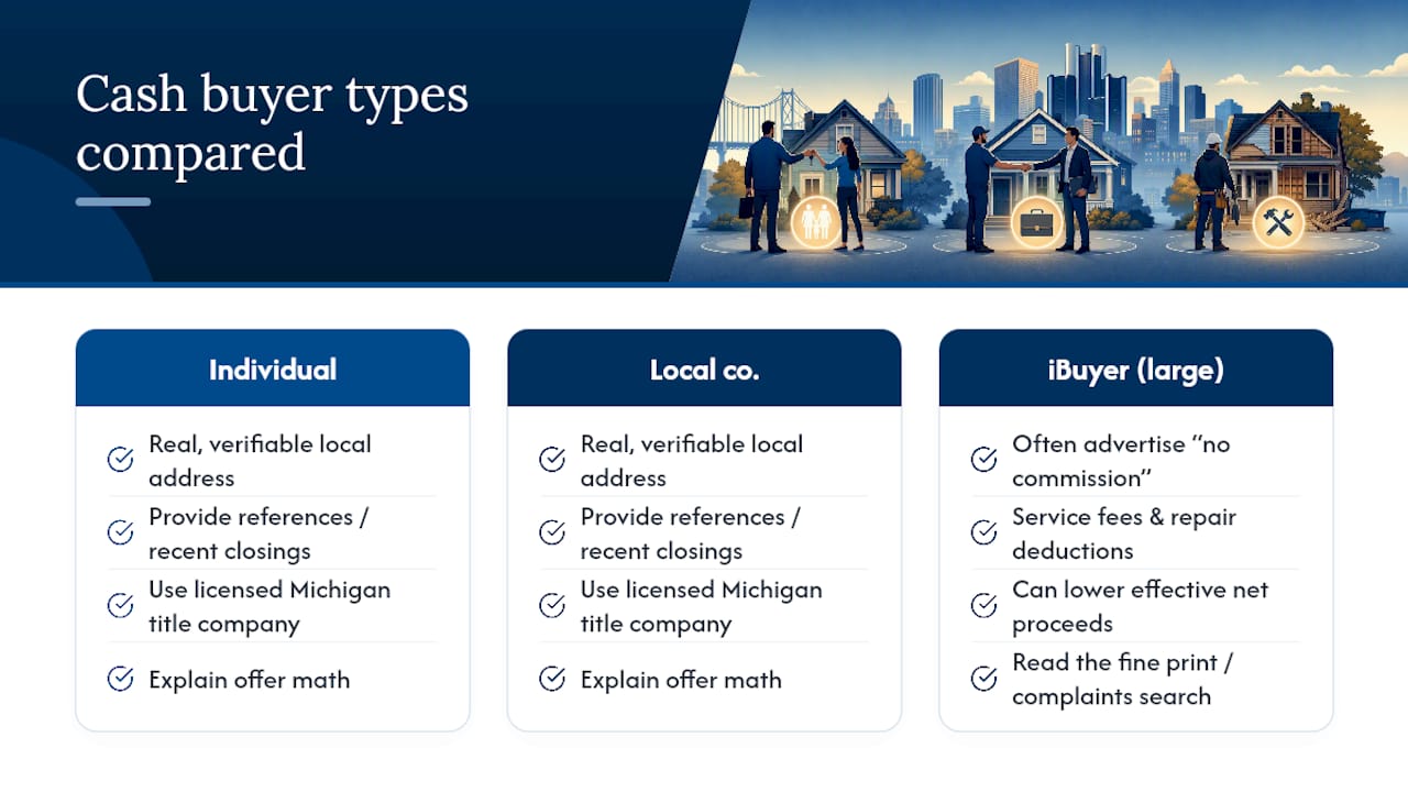 How Do You Spot a Reputable Cash Buyer in Detroit? — overview diagram