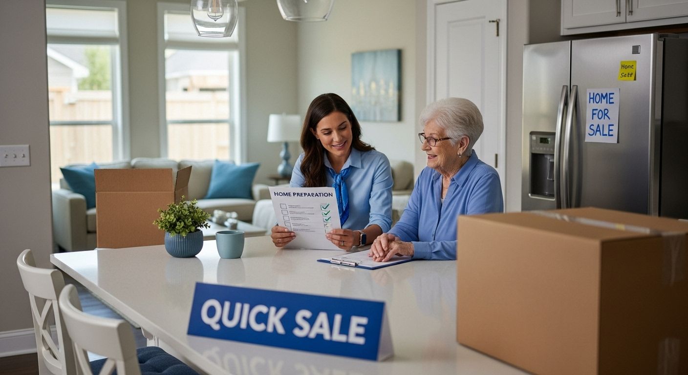 preparing senior home sale