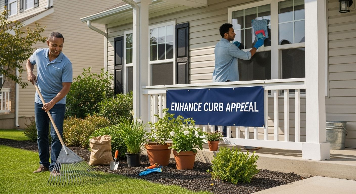 curb appeal staging