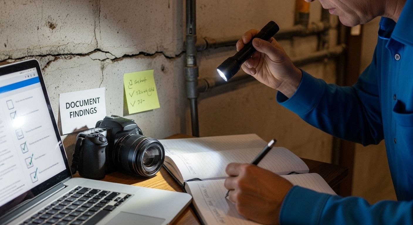 inspection documentation checklist
