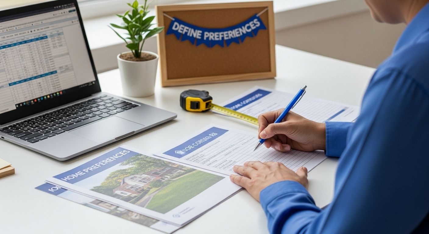 house hunting checklist defining preferences