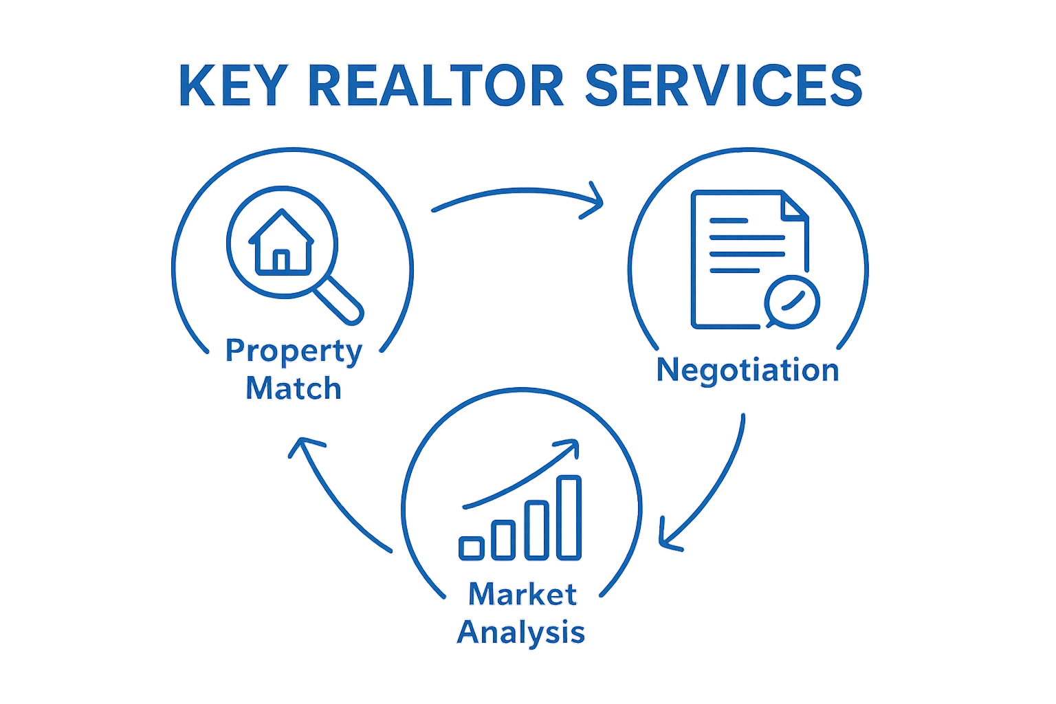 Key Services Offered by Farmington Hills Realtors Key buyer services from Farmington Hills Realtors: property match, market analysis, negotiation