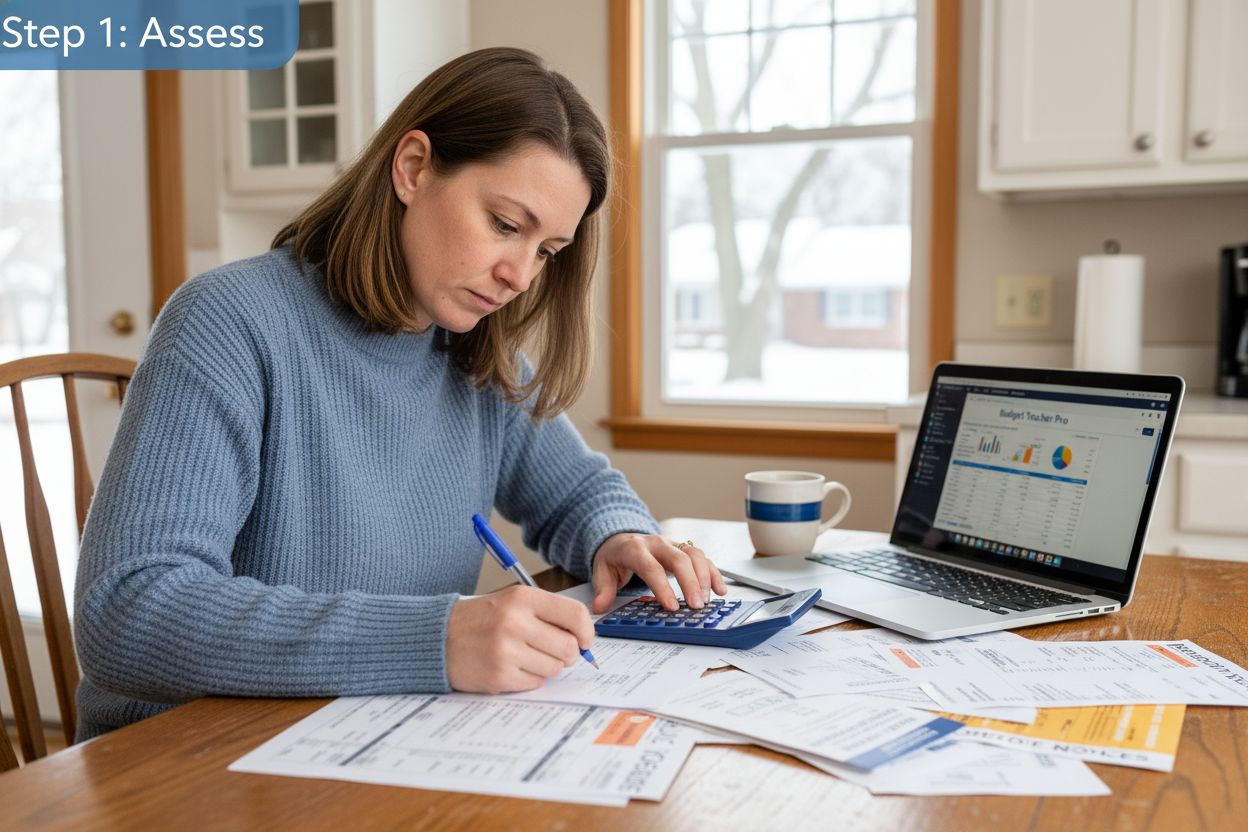assess finances foreclosure