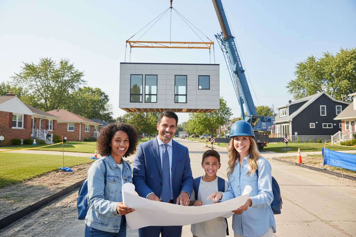 modular home delivery, Oakland County