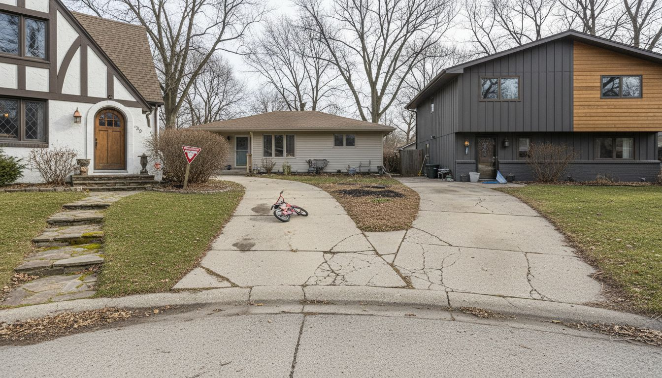 Different Farmington Hills home exteriors