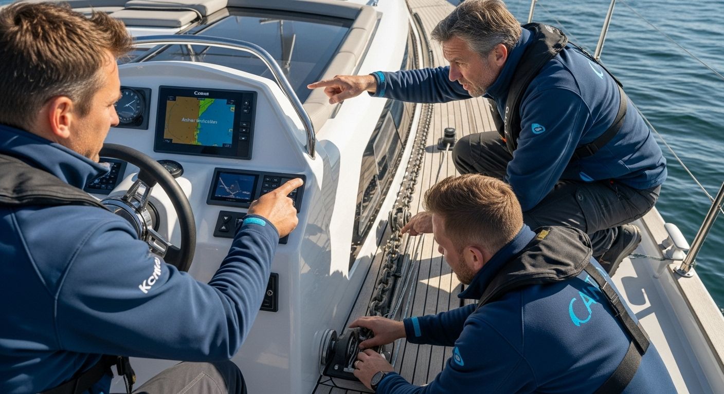 anchor verification yacht deck