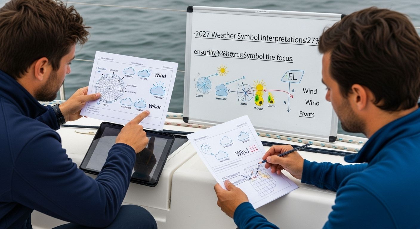 weather map symbols sailing
