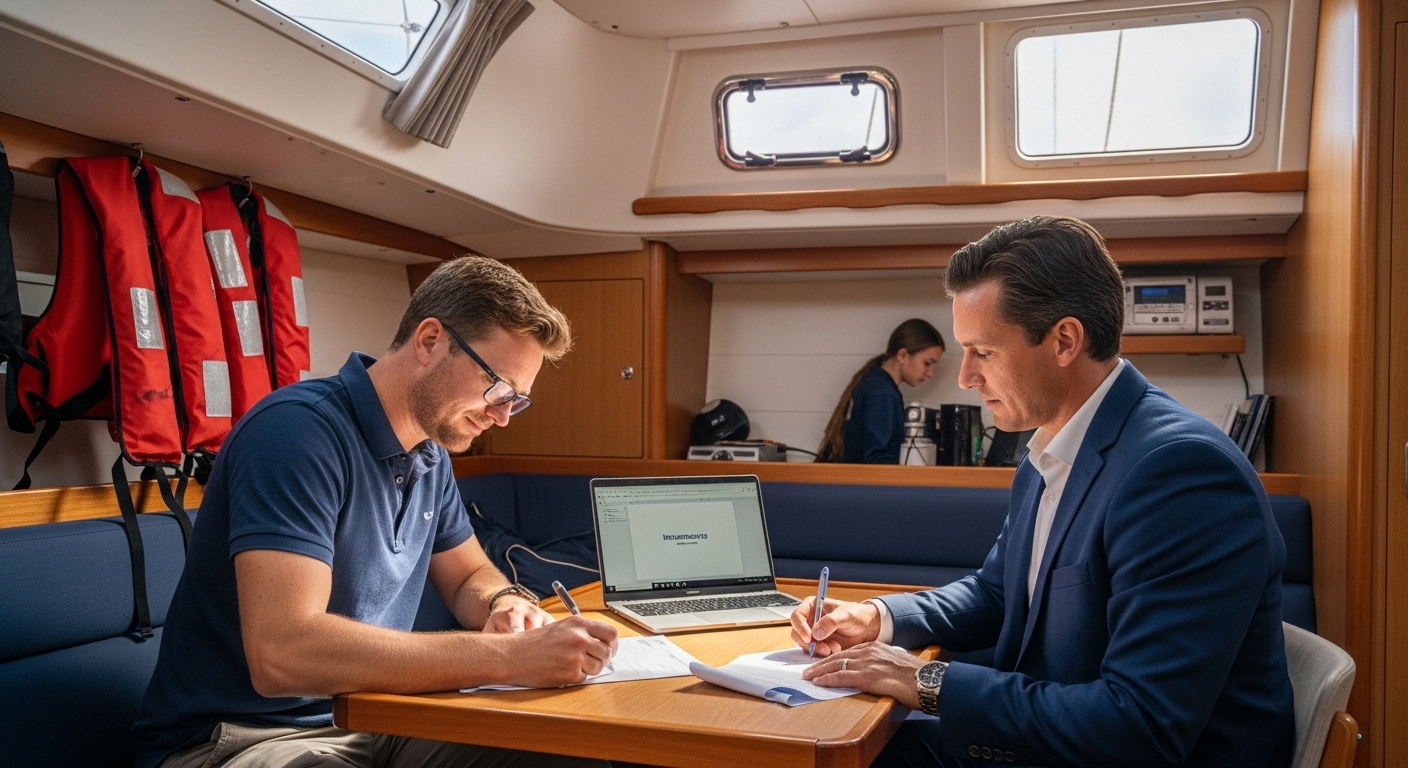 bareboat charter insurance safety