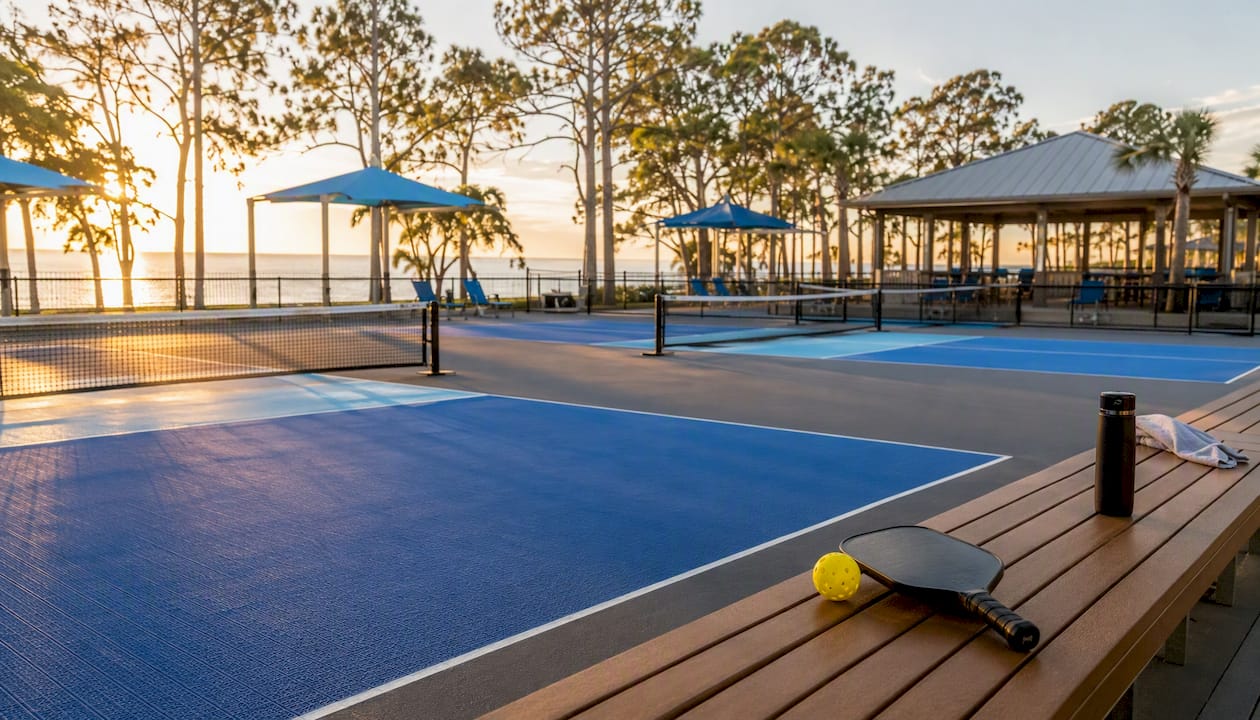Orange Beach Pickleball Complex outdoor courts