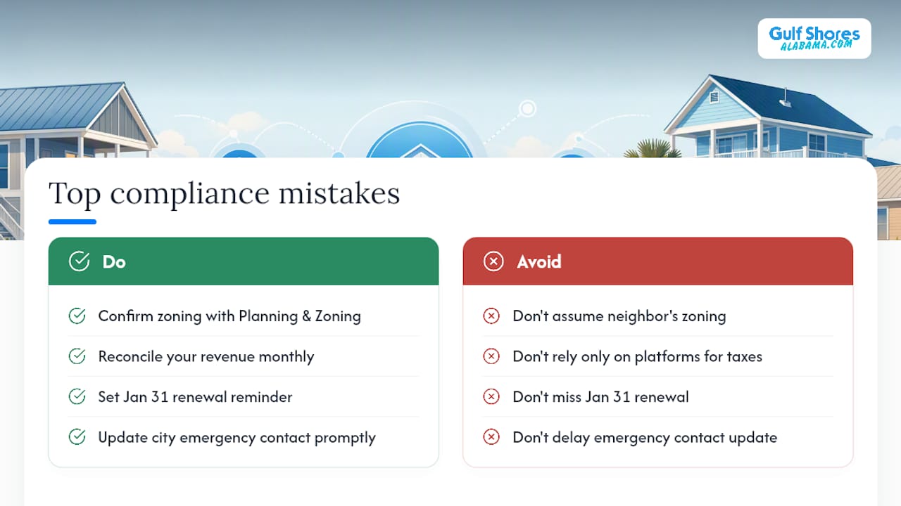 A Local Owner's Perspective on Common Compliance Mistakes — overview diagram