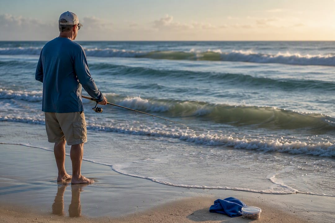 March to May Pompano on Gulf Shores: Surf Fishing Tactics and Beach Rentals