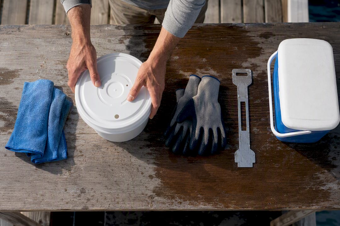 Crabbing gear arranged for families