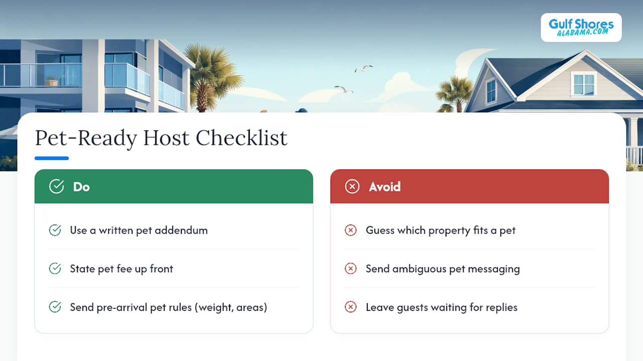 Gulf Shores Vacation Rentals' Practical Approach to Pet-Friendly Stays — overview diagram