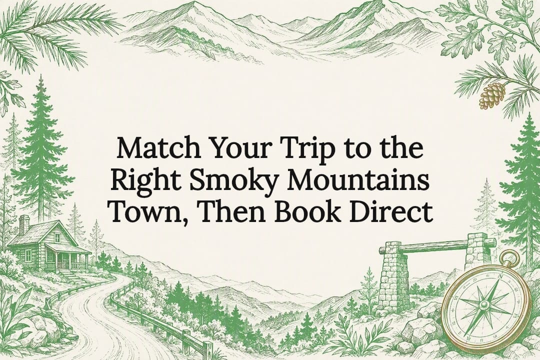 Match Your Trip to the Right Smoky Mountains Town, Then Book Direct