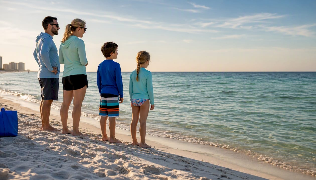 Michigan Families: Pack Rash Guards for Panama City Beach Jellyfish