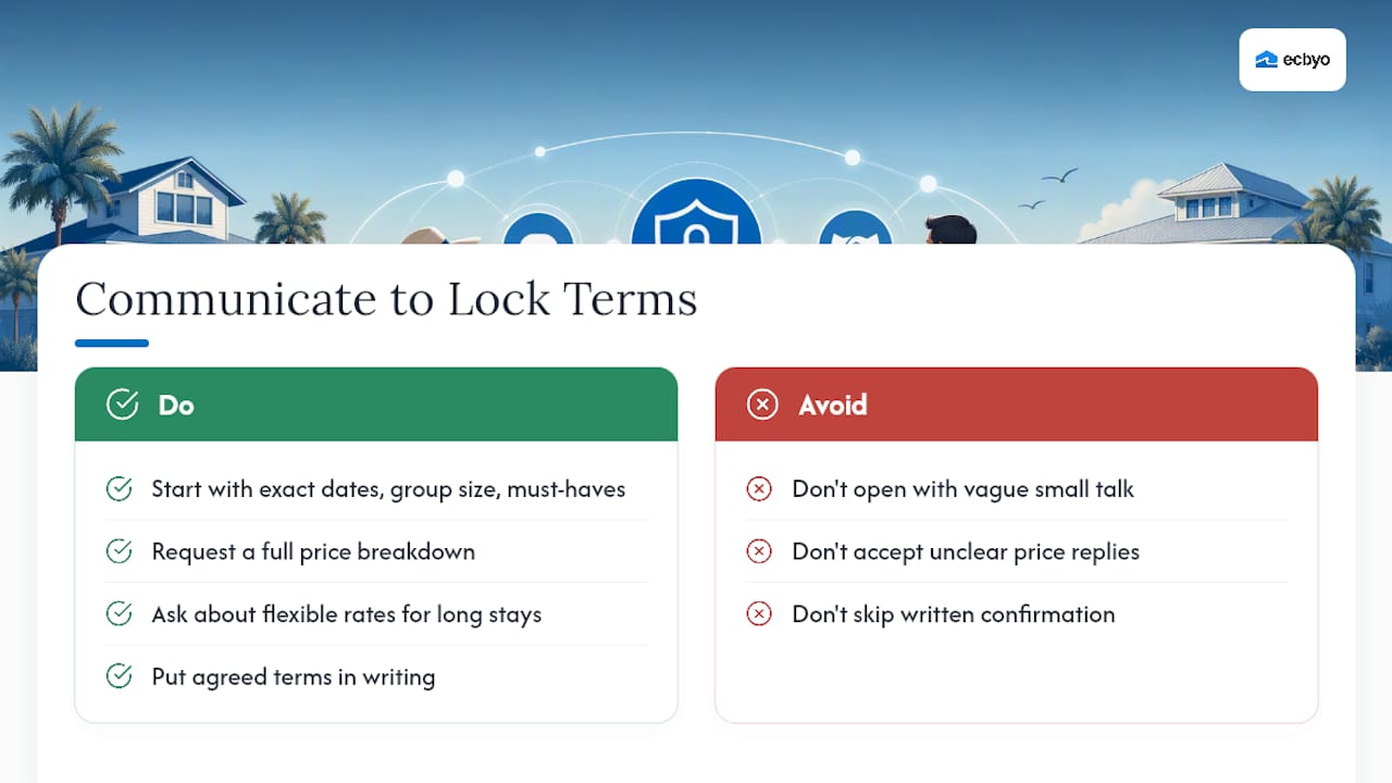 How Do You Communicate With Owners to Lock in the Right Terms? — overview diagram
