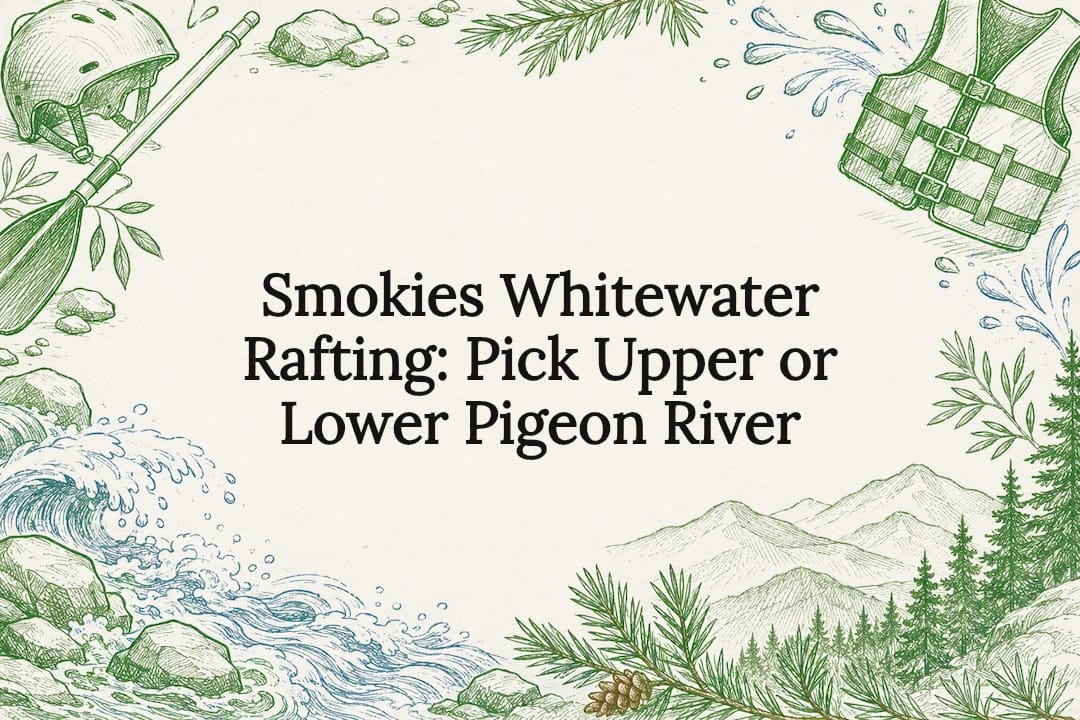 Smokies Whitewater Rafting: Pick Upper or Lower Pigeon River