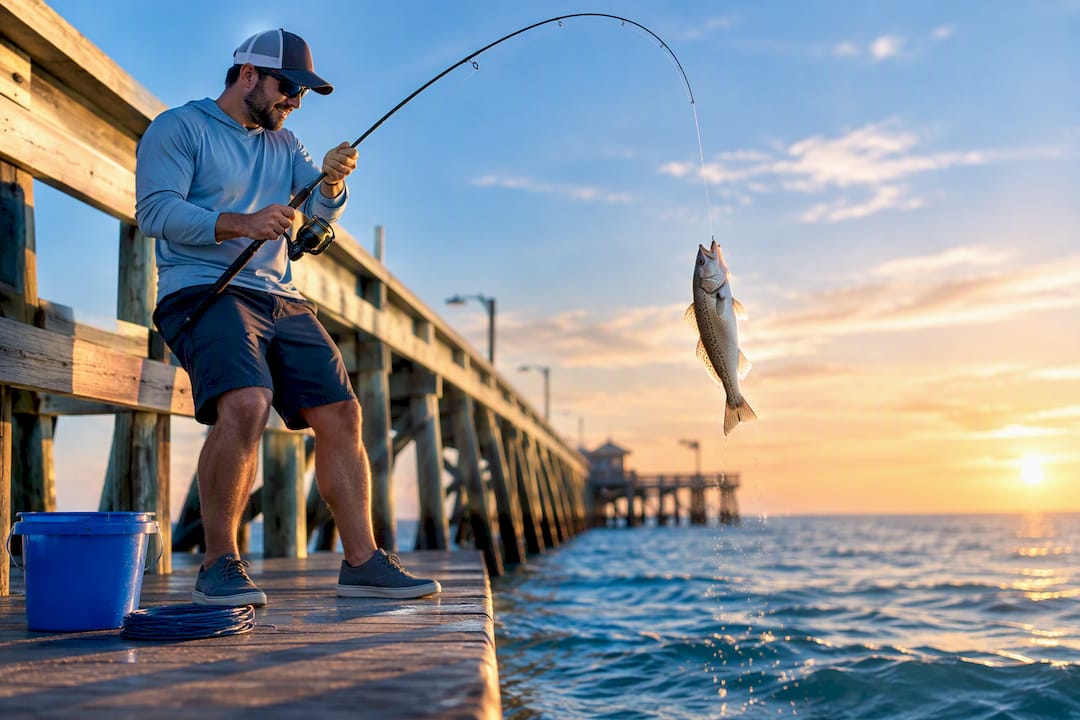 Fish 24 Hours in Gulf Shores: Pier Fishing for Out of State Visitors
