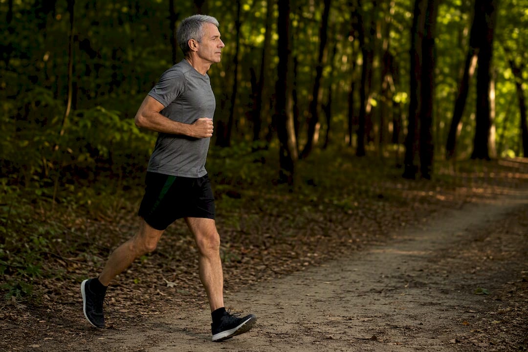 Runner practicing sustainable nasal breathing