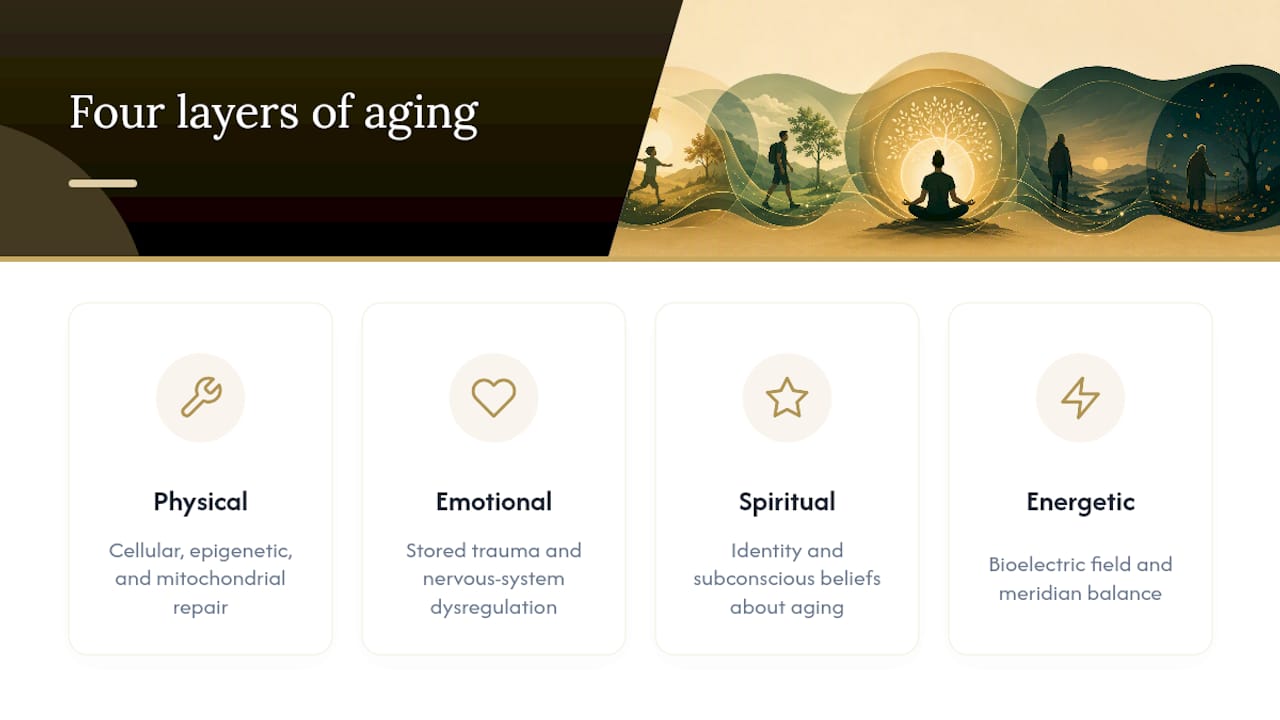 Why This Matters Inside a Longevity Protocol — overview diagram