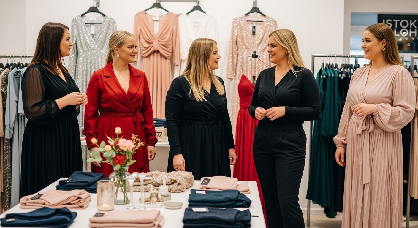 festklänningar plus size