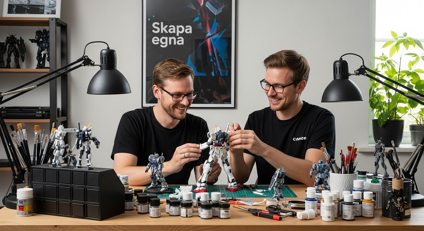 create your own gundam diorama