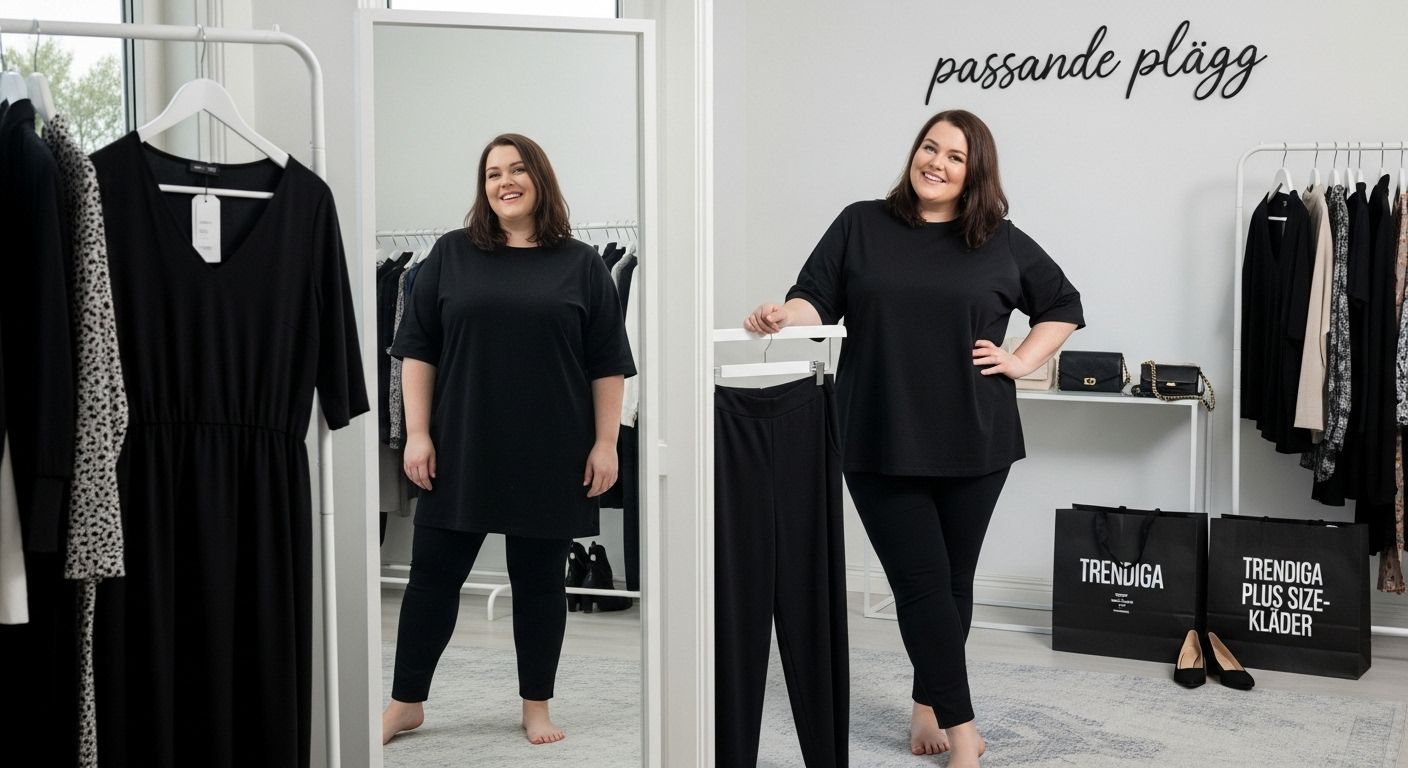 plus size passande plagg