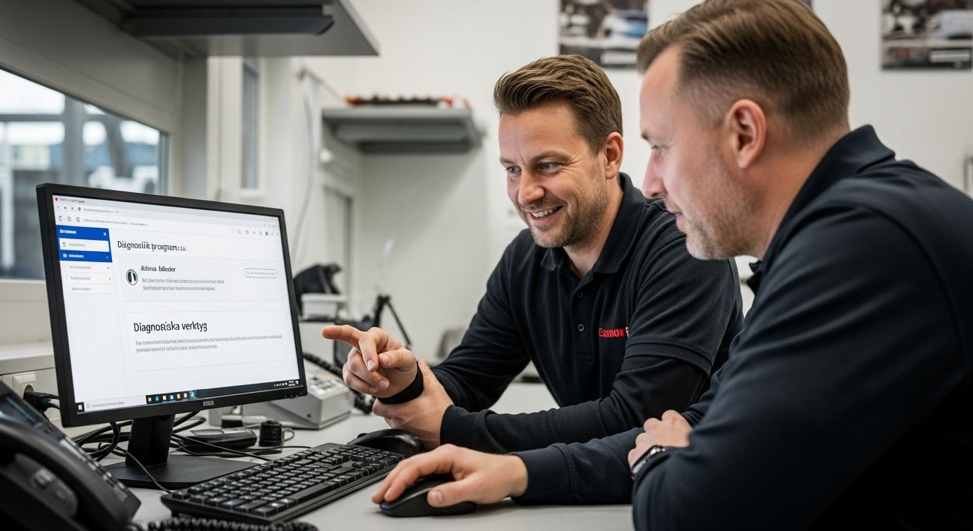 diagnostiska verktyg samarbetande bilägare