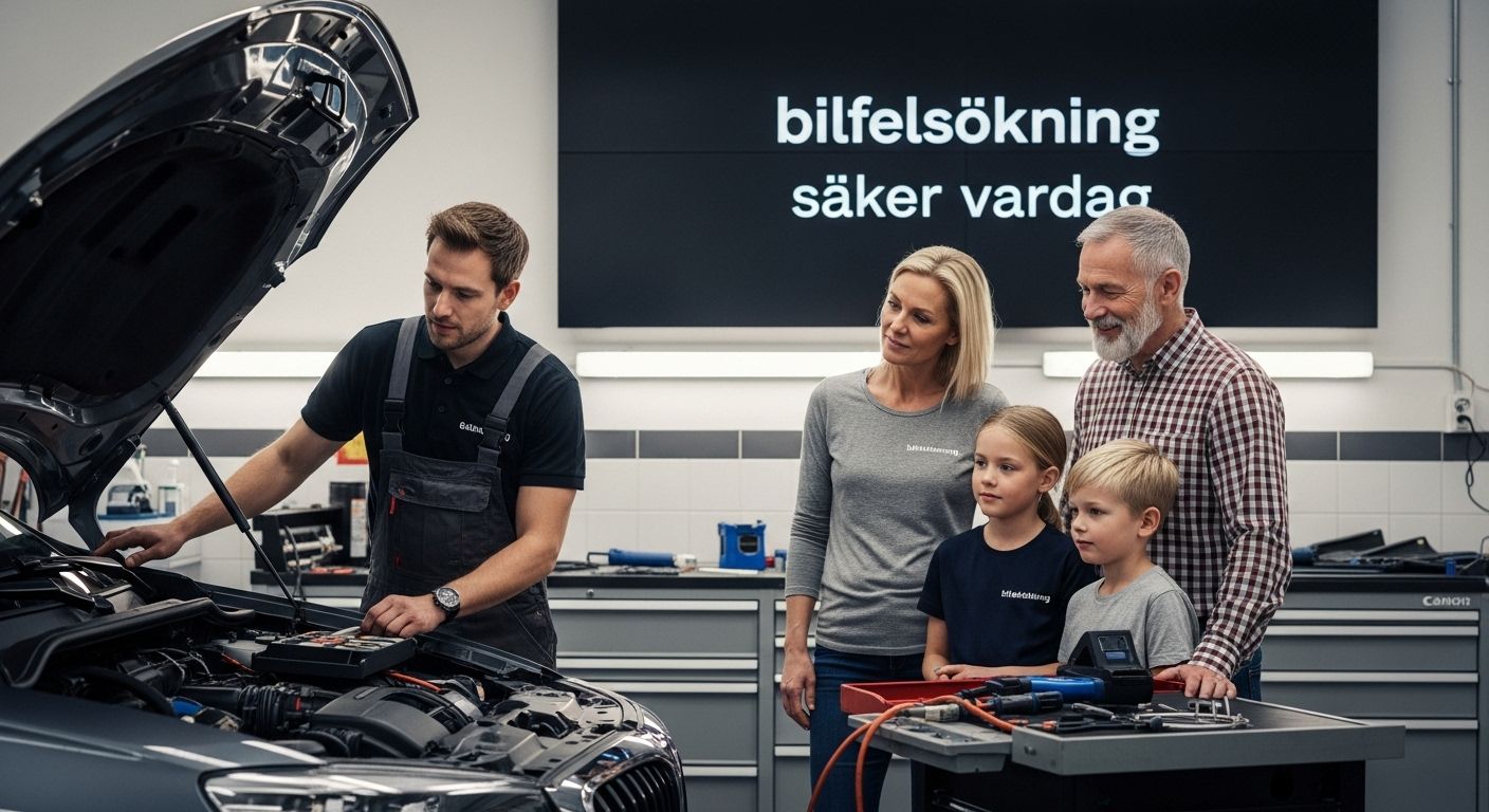 bilfelsökning säker vardag