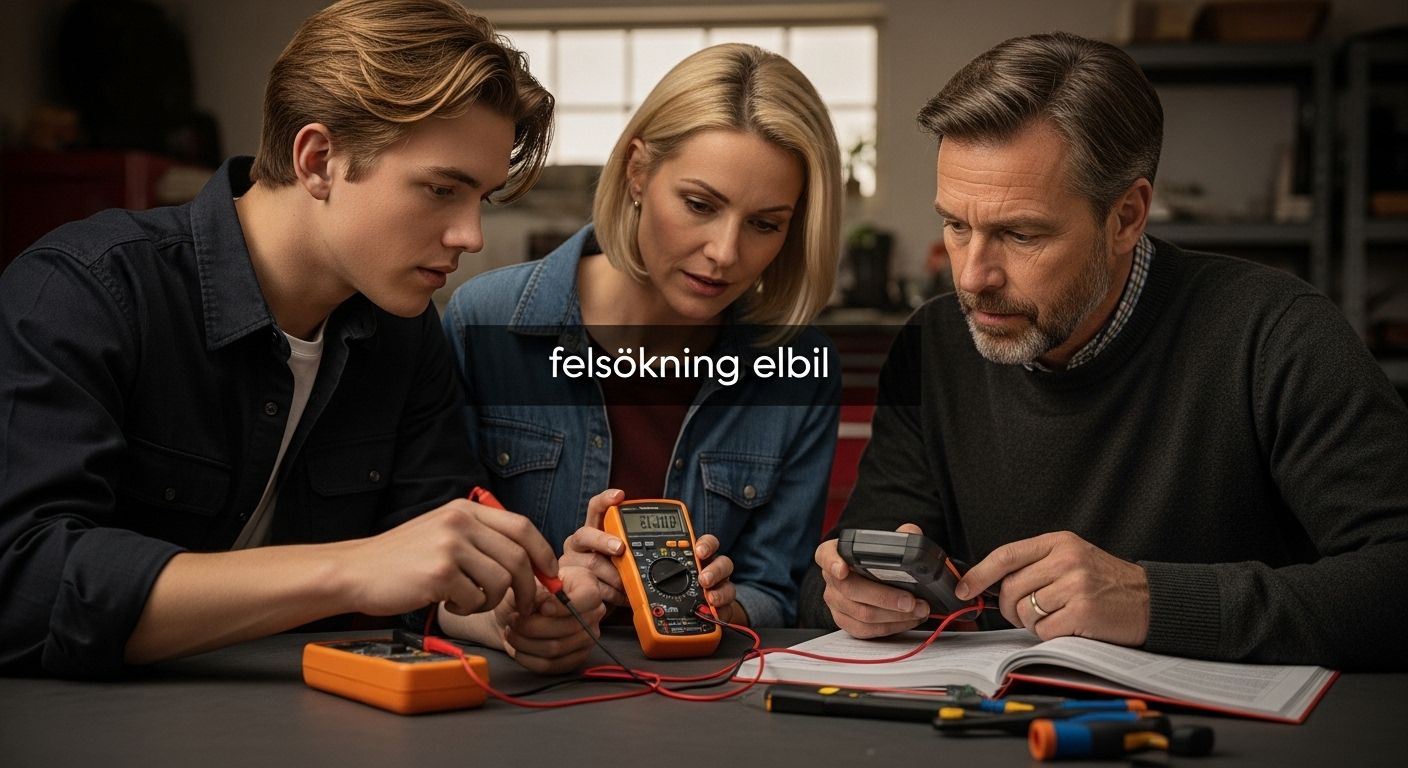 felsökning elbil