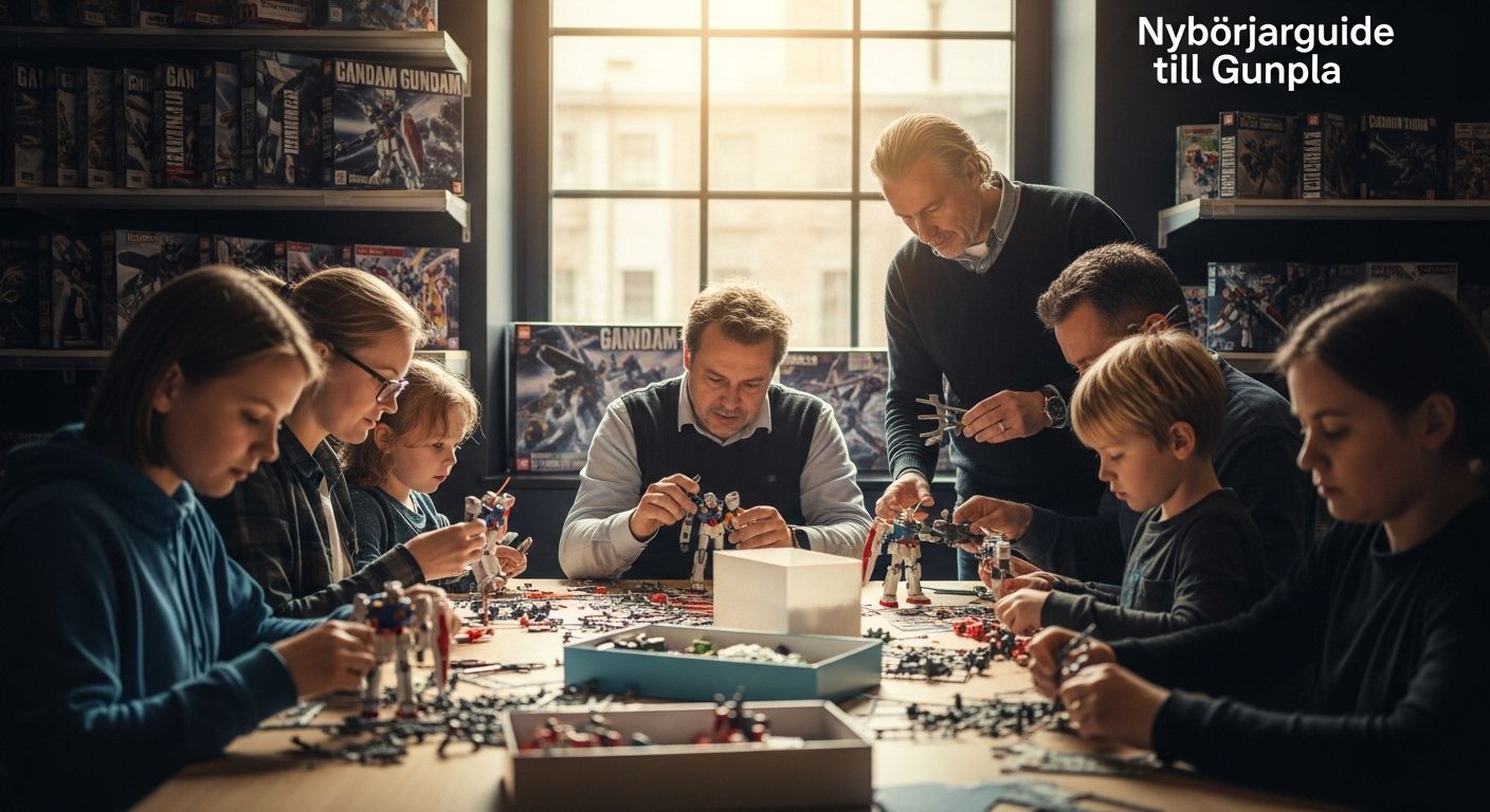 beginner's guide Gunpla shop