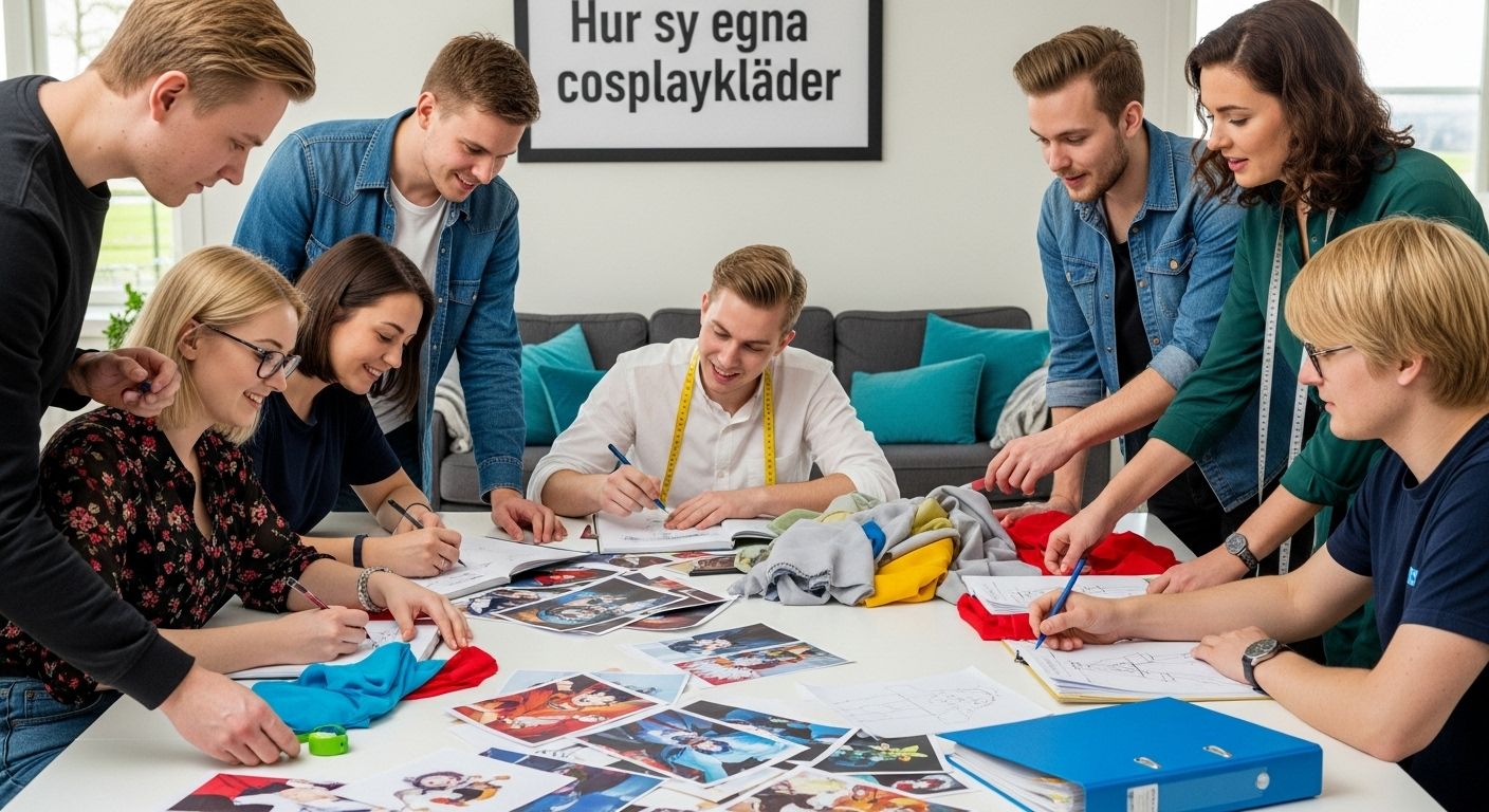 cosplay sömnad brainstorm