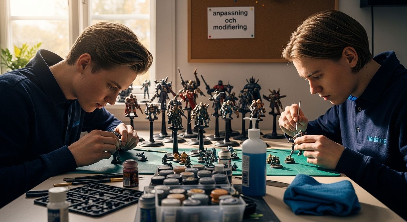 actionfigurer anpassning hobbyrum