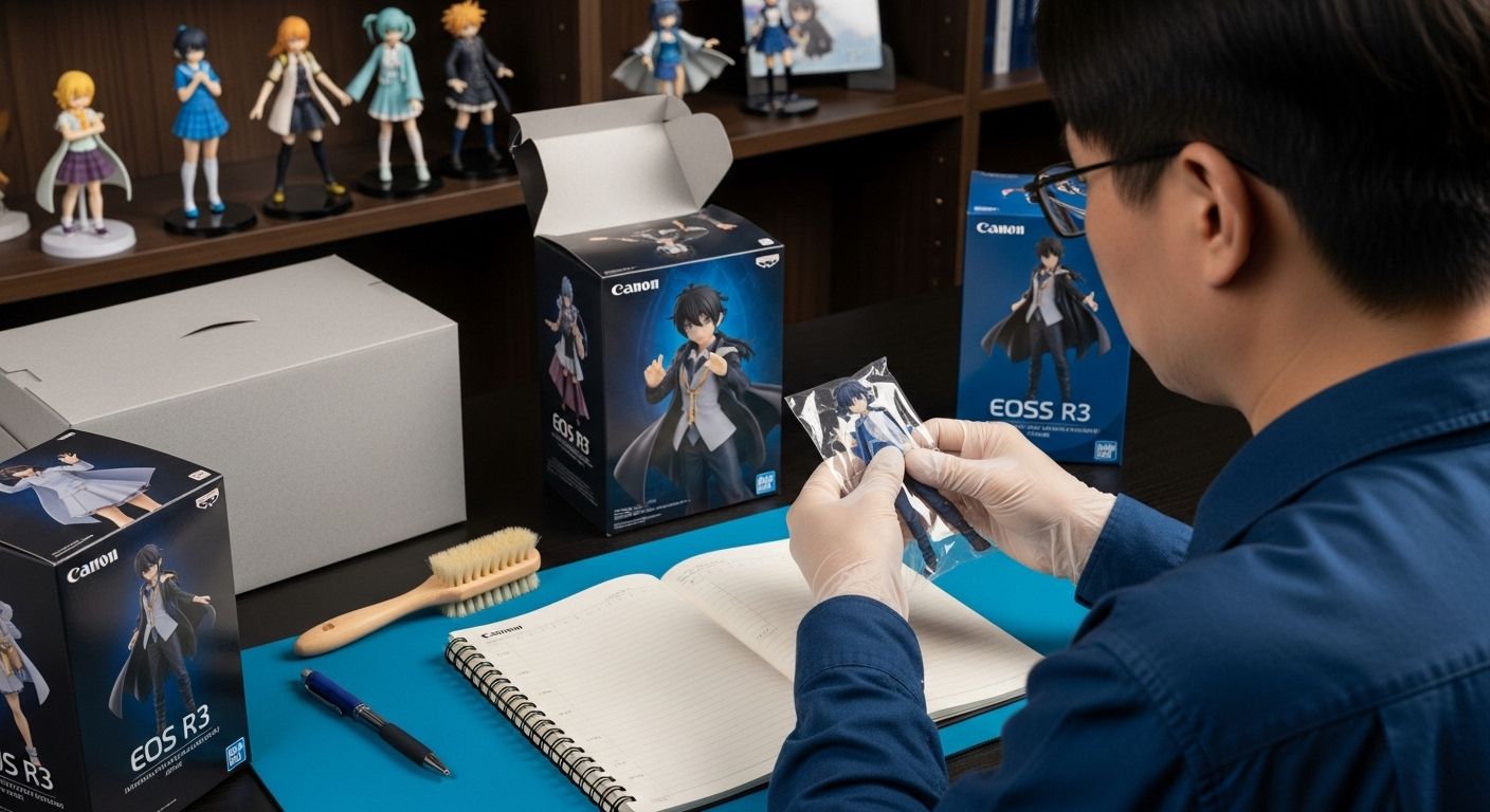 börja samla animefigurer